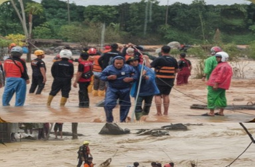 Banjir & Banjir Bandang Susulan Terjang Kota Padang, Tim Gabungan Evakuasi Warga